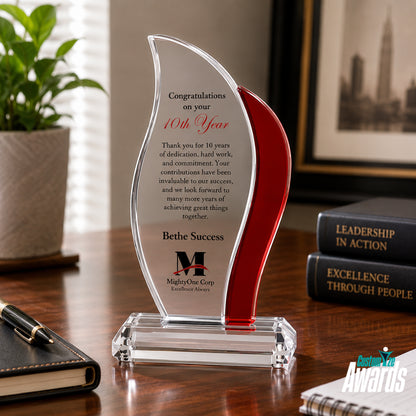 Crimson Flame | Mitarbeiter-Anerkennung Kristall-Award