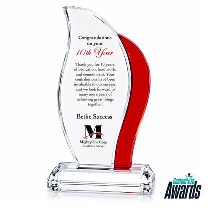 Crimson Flame | Mitarbeiter-Anerkennung Kristall-Award