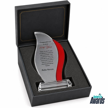 Crimson Flame | Mitarbeiter-Anerkennung Kristall-Award