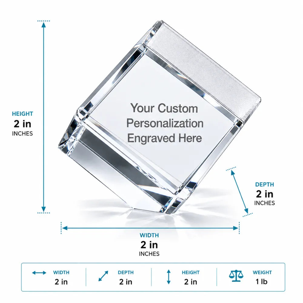 CubeCrystalAwarddimensions