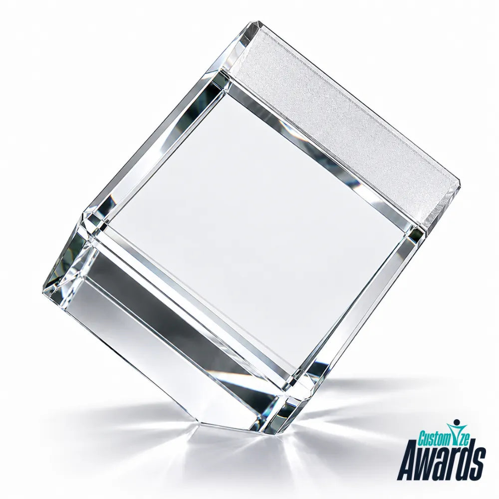 CubeCrystalAwardwithoutengraving