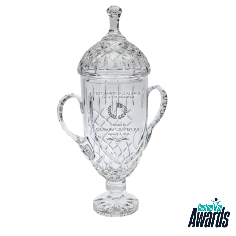 Crystal  Cup | Personalized Engraved Crystal Awards Trophies