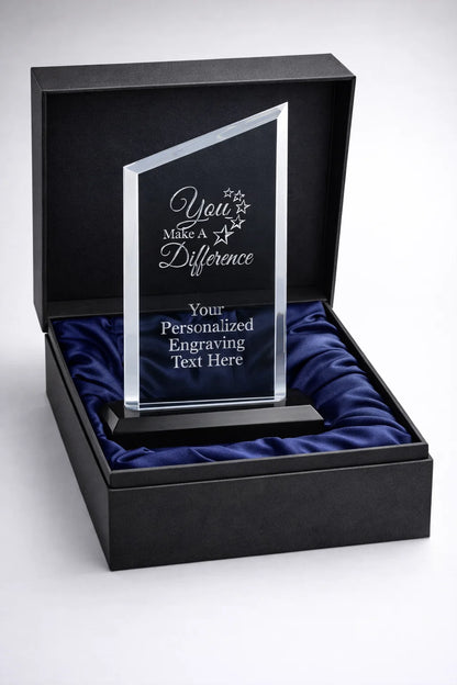 Custom Clear Acrylic Recognition Plaque