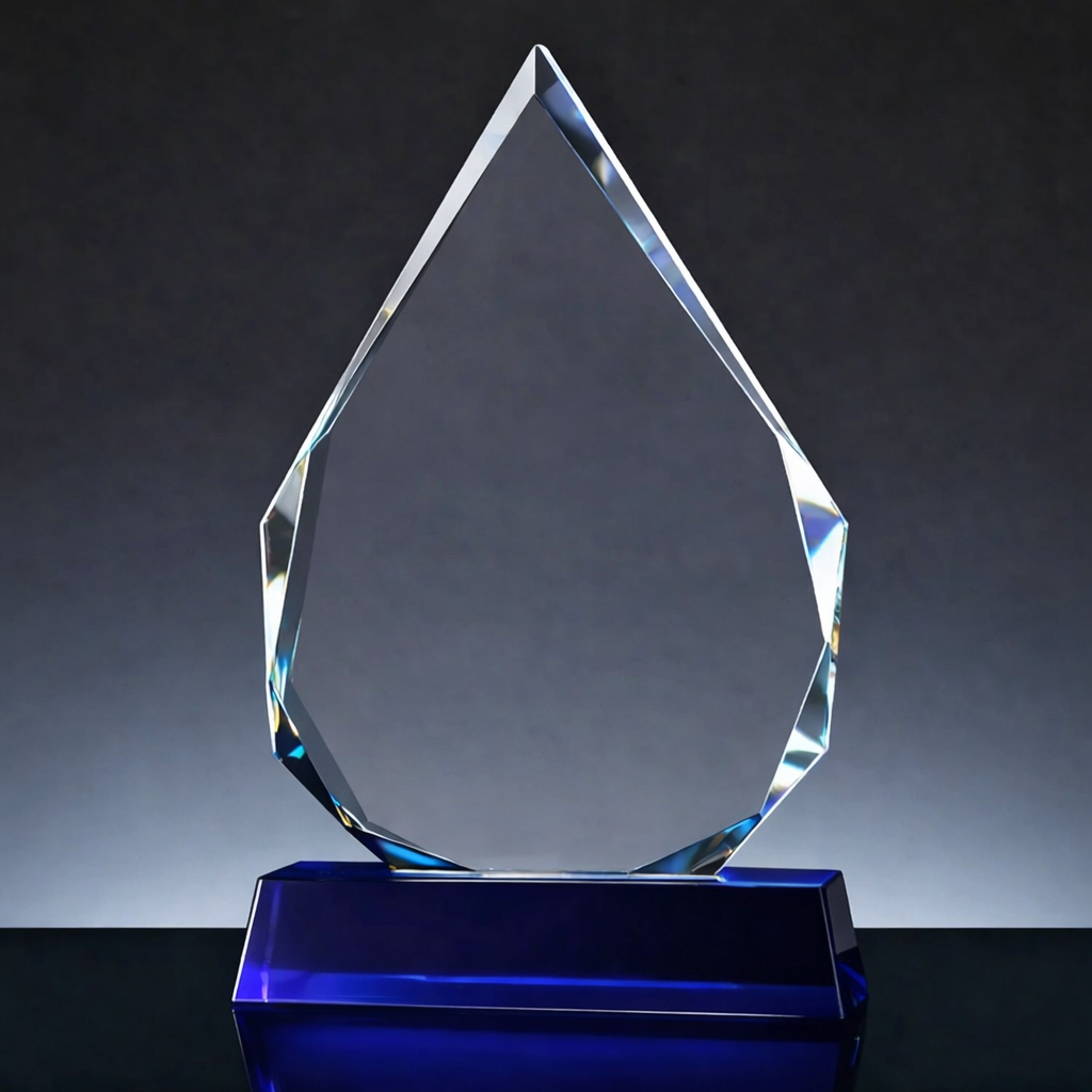 Custom Crystal Award Plaque