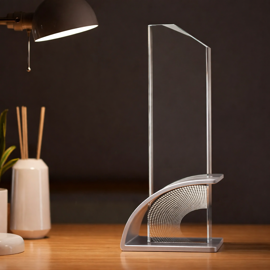 Custom Crystal Tower Award
