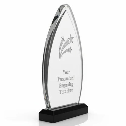 Custom Flame Acrylic Award