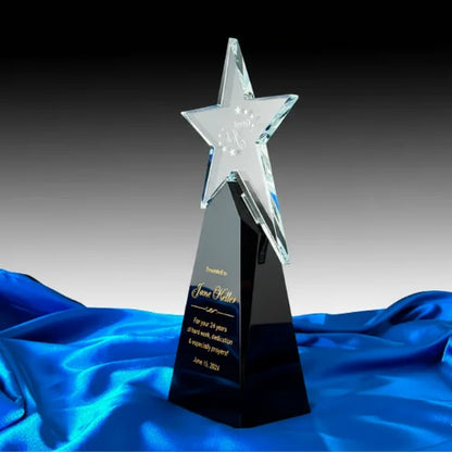 Custom Star Crystal Award
