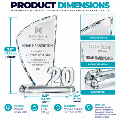 Zenith Horizon | Personalized Corporate Sail Recognition Award