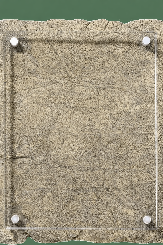 Dimensional Stone Plaque