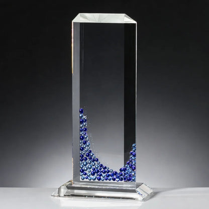 Dionysus Obelisk Sapphire Glass Award