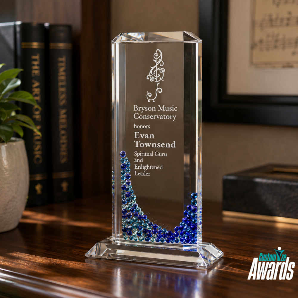 Dionysus Obelisk | Sapphire Glass Excellence Award