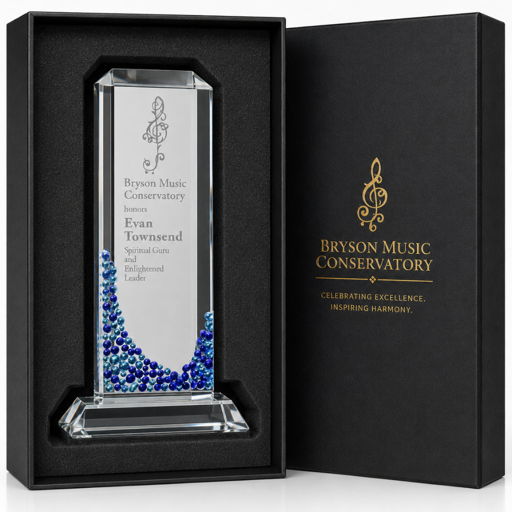 Dionysus Obelisk | Sapphire Glass Excellence Award