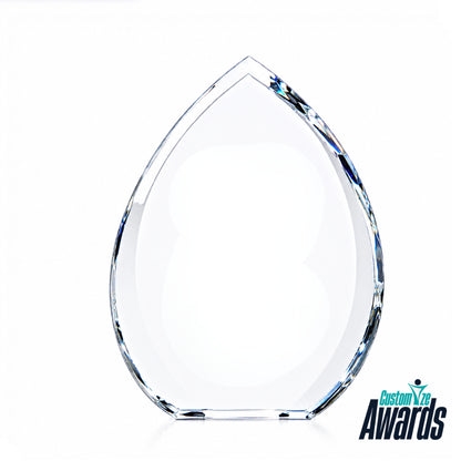 Eclipse Teardrop | Employee Service Crystal Award