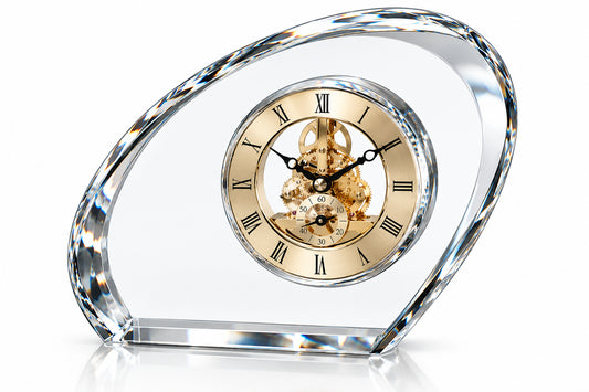 Eden Timeless | Custom Crystal Clock Award for Corporate Recognition