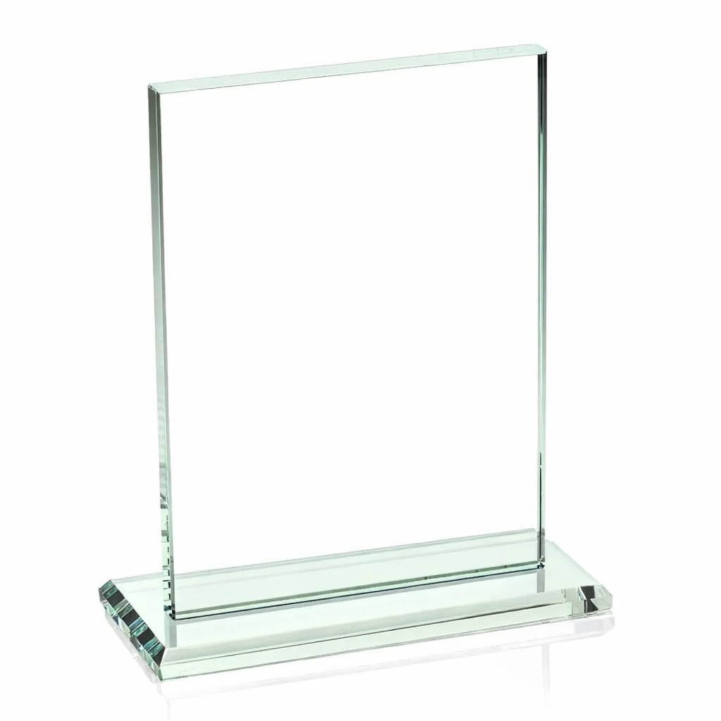 Emperor Jade Rectangle Glass Award plaques