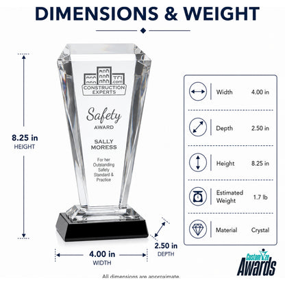 Executive Weston | Personalized Engraved Recognition Award
