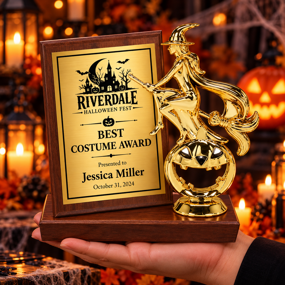 Spookfest Crown | Customized Halloween Best Costume Award