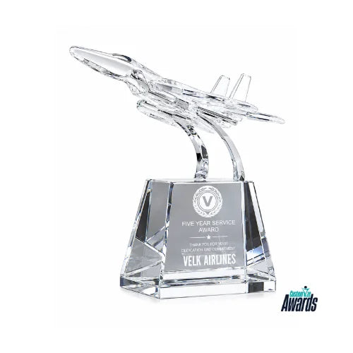 Falcon Jet | Aviation Excellence Crystal Award