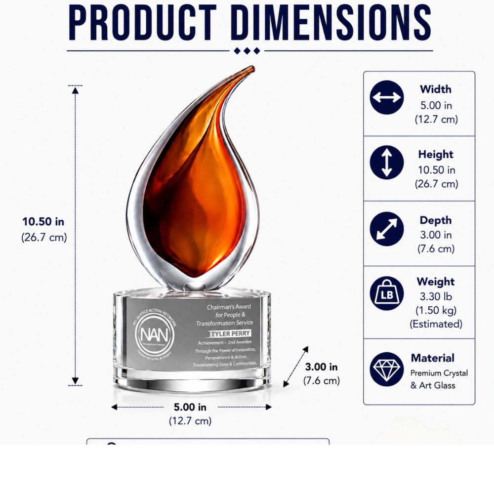 Synergy Glass | Team Excellence Trophy