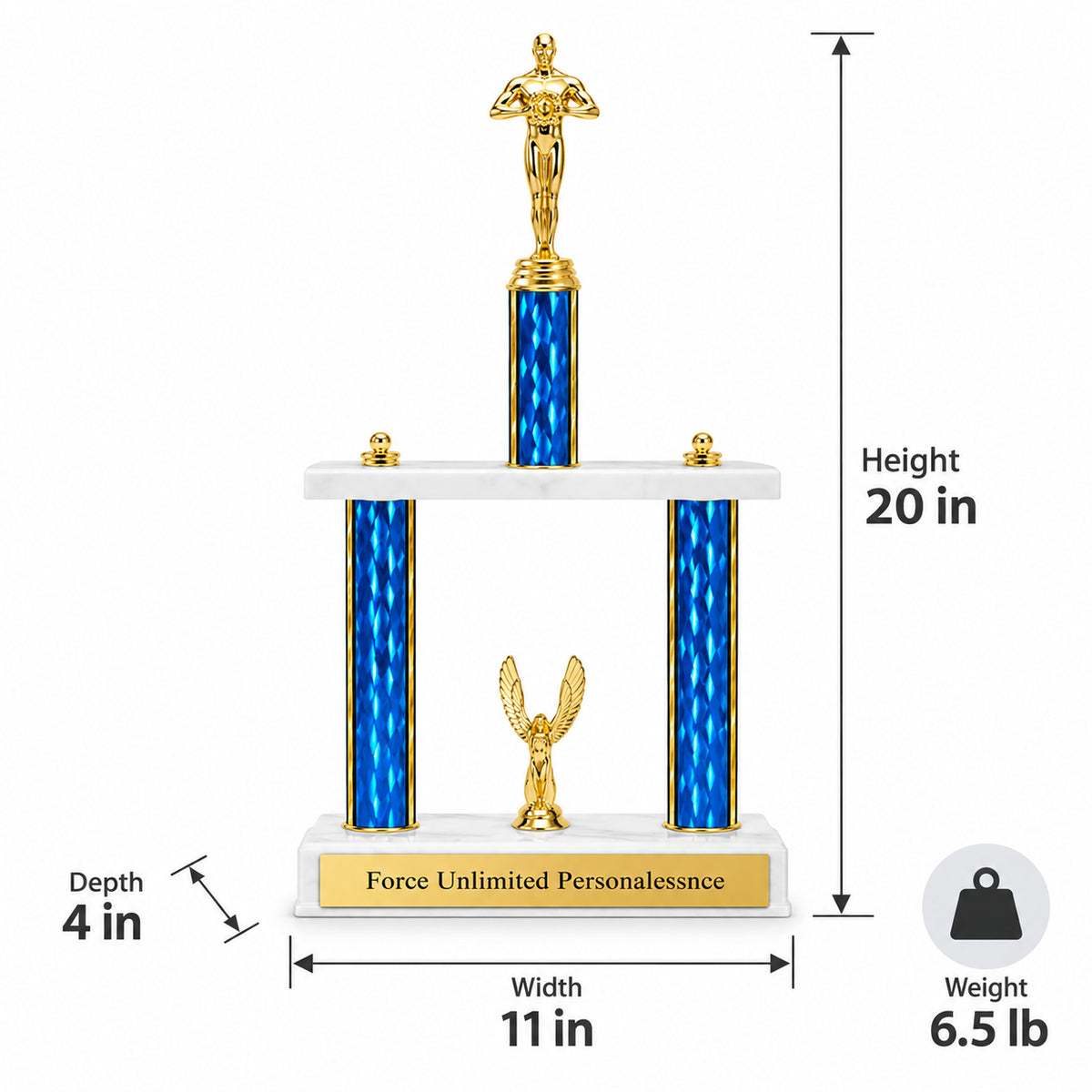 Force Unlimited | Personalized Excellence Trophy Award