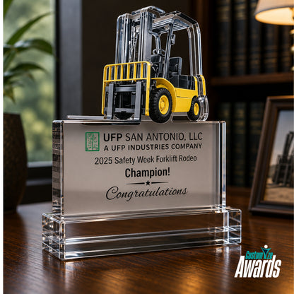 Forklift SafeLift | Forklift Safety Excellence Acrylic Award
