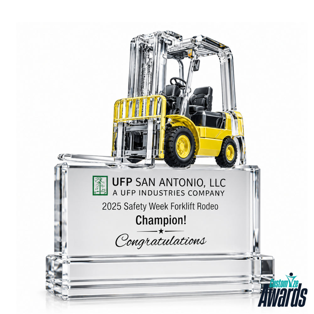 Forklift SafeLift | Forklift Safety Excellence Acrylic Award