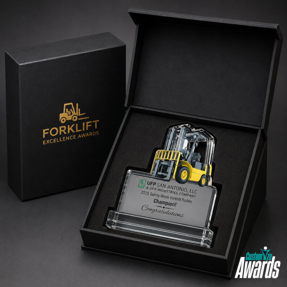 Forklift SafeLift | Forklift Safety Excellence Acrylic Award