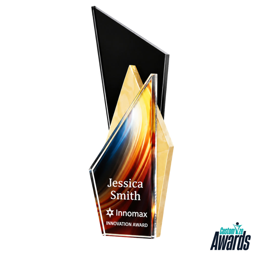 Fragment Metal | Engraved Wood Plaques for Employees