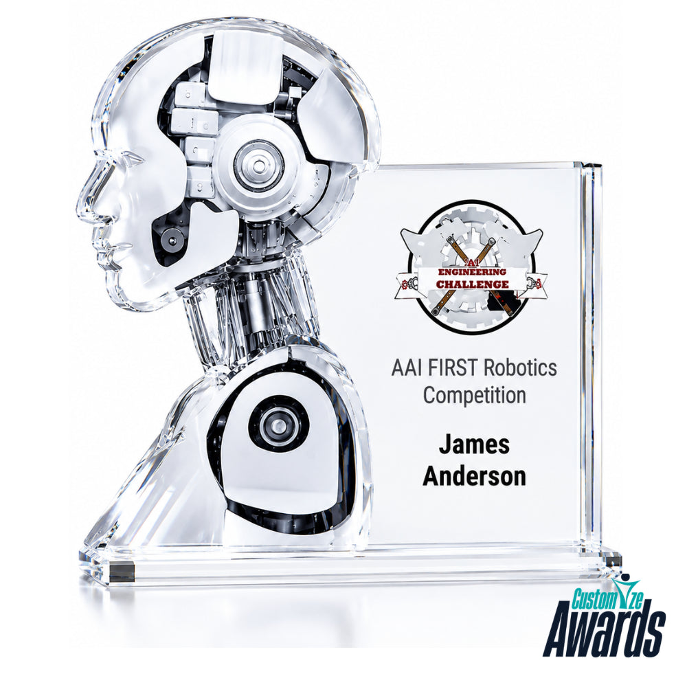 Futurist Robot | AI Innovation Crystal Award