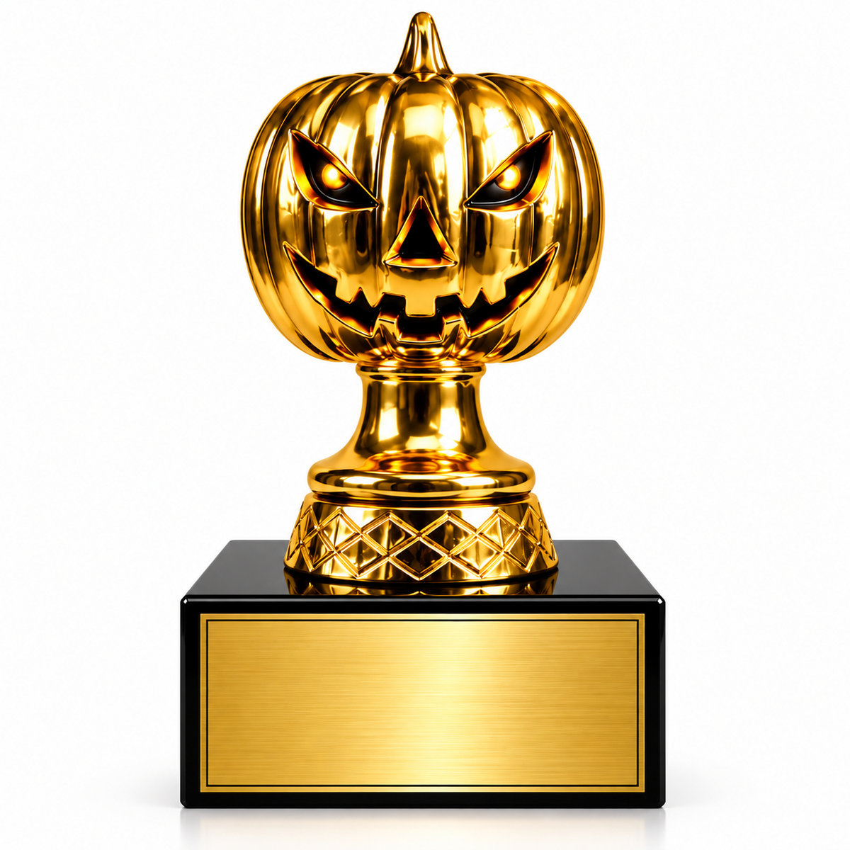 Midnight Glam | Customized Halloween Makeup Recognition Trophy
