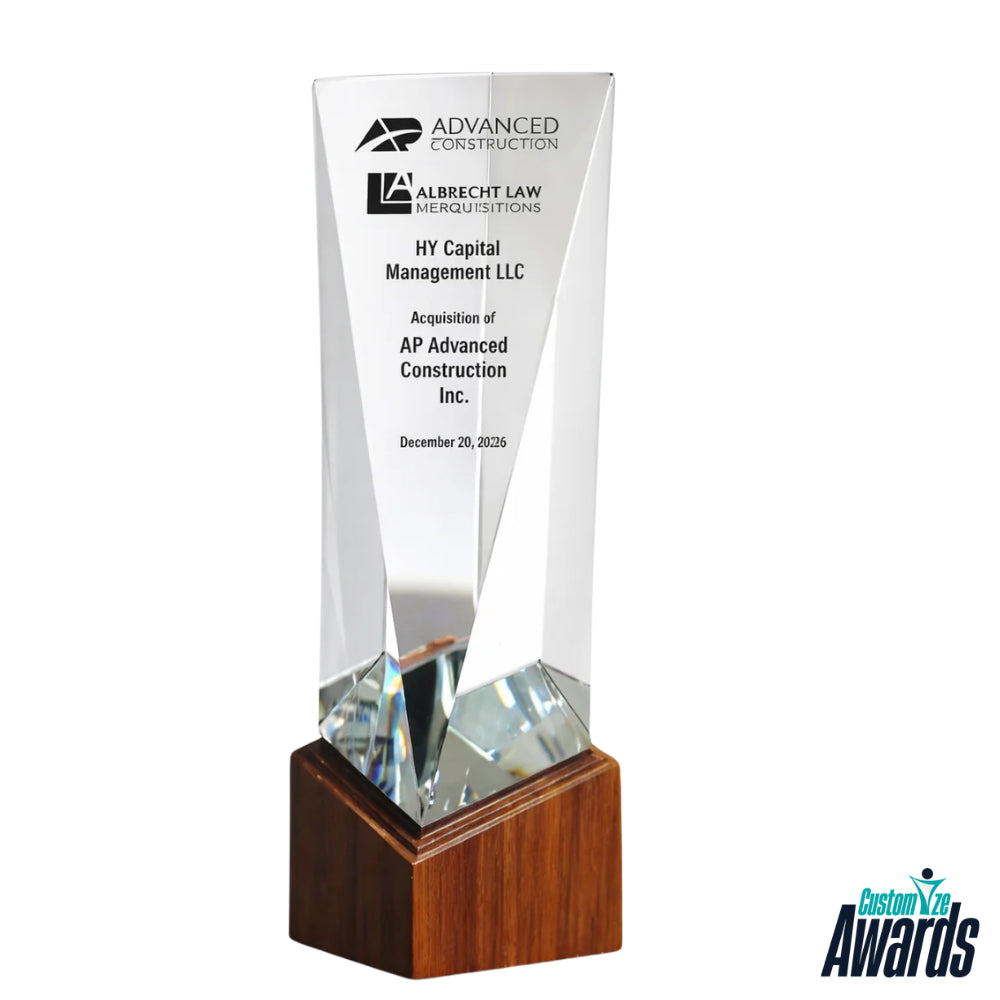 Goldwell Tower | Wooden Retirement Plaques for Employees