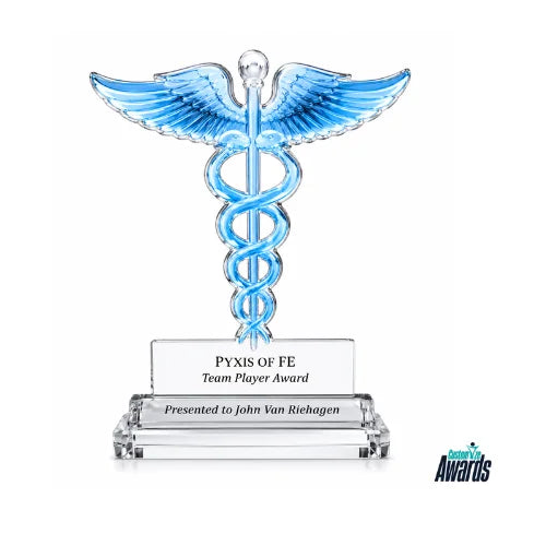 Guardian Caduceus | Medical Excellence Crystal Award