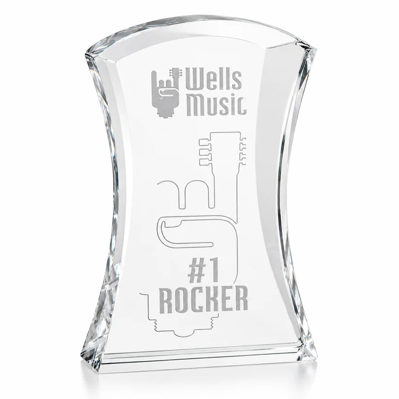 Harcourt Crystal | Custom Engraved Recognition Award