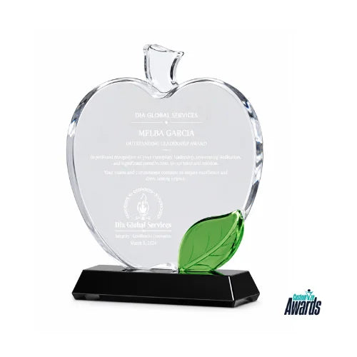 Harmony Apple | Educational Achievement Crystal Award