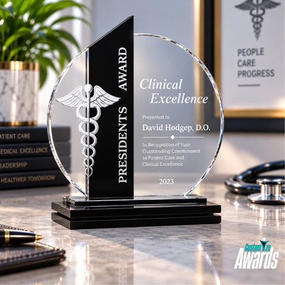 Harmony Caduceus | Clinical Excellence Crystal Award
