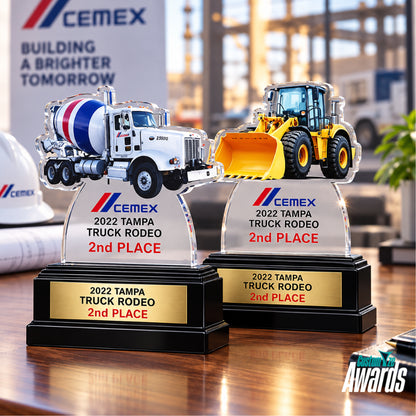 Heavy IronRider | Truck Rodeo Achievement Acrylic Award