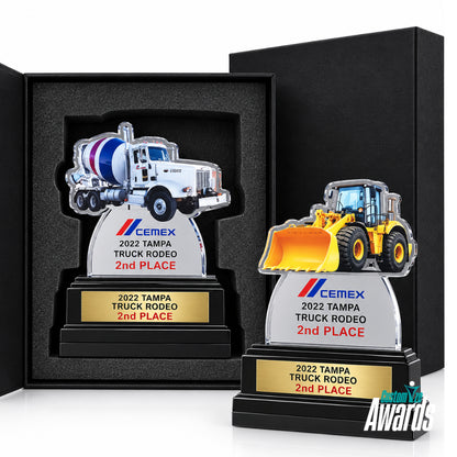 Heavy IronRider | Truck Rodeo Achievement Acrylic Award
