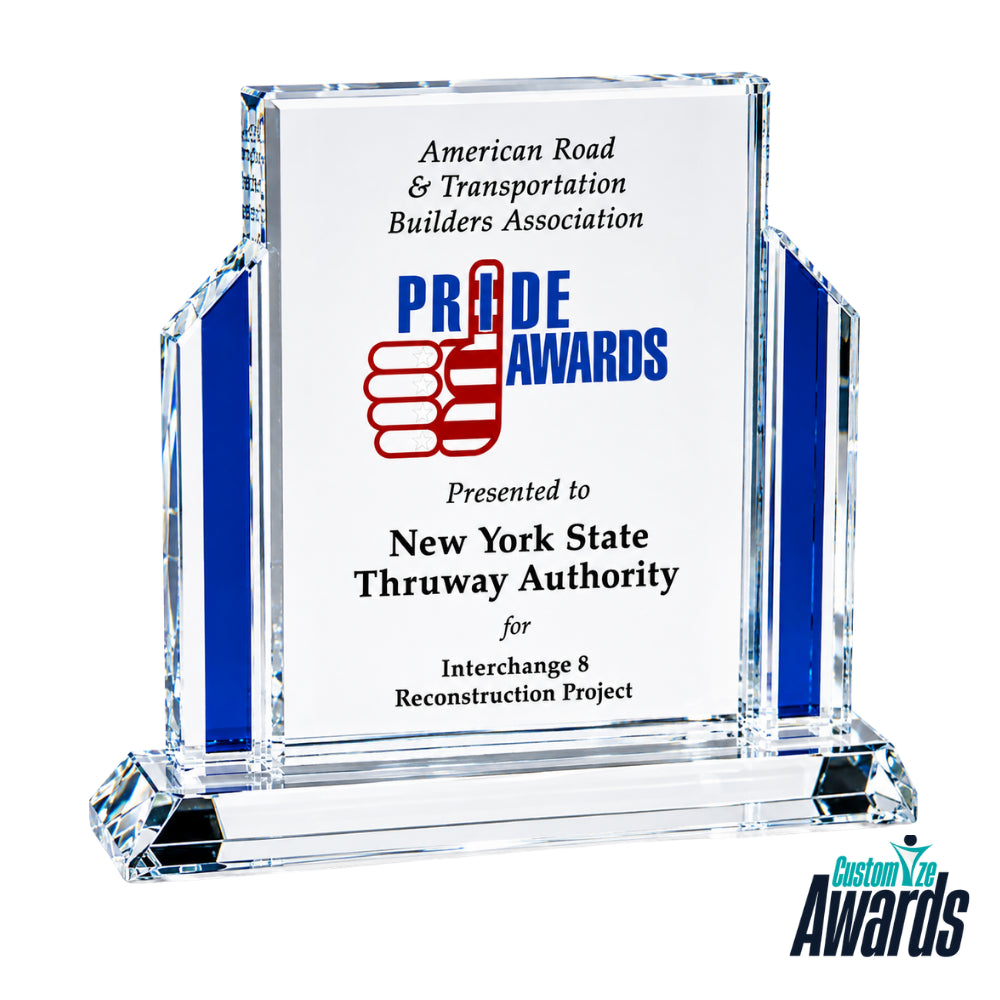 Heritage Crystal | Engraved Recognition Crystal Award