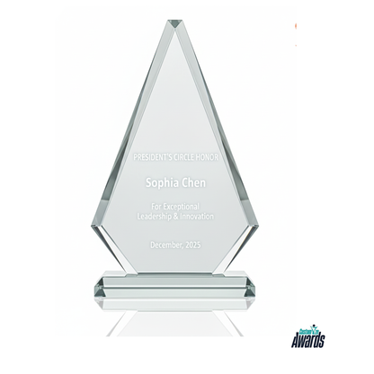 Jade Apex Diamond plaque award