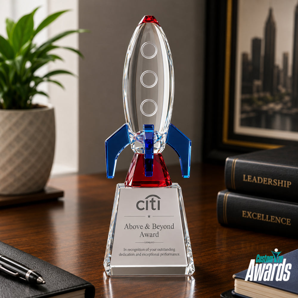 Launch Rocket | Innovation Achievement Crystal Award