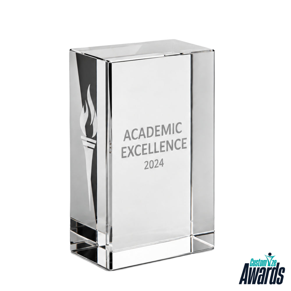 Lumina Prism | Glass Plaque Award