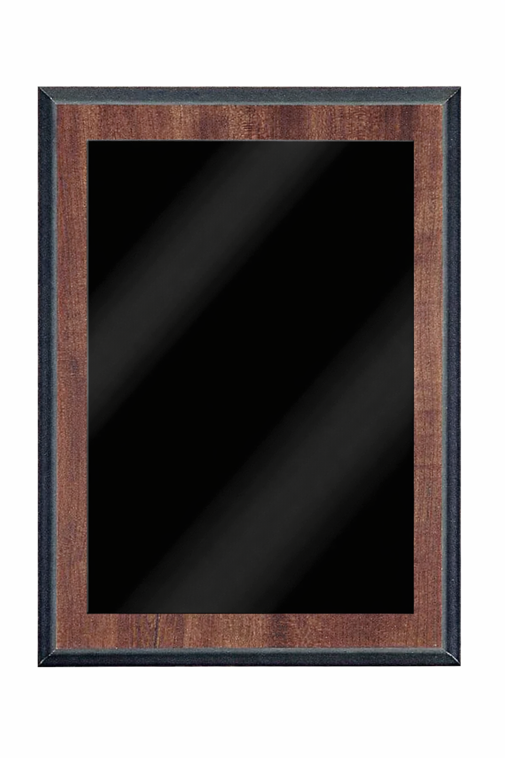 Lustrous Ebony Plaque