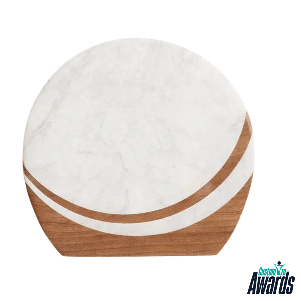 Marblewood Leadership Award plaque lifestyle 