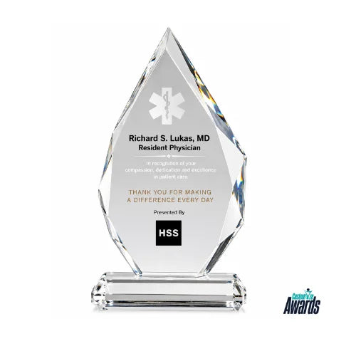 Apex Research | Medical Excellence Crystal Award