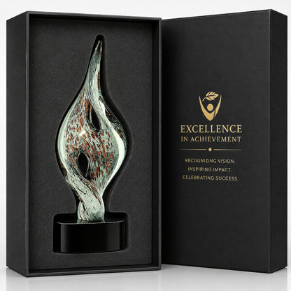 Cristal multicolore | Trophée de reconnaissance optique