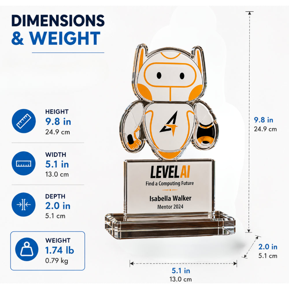 Robo Nova | AI Competition Acrylic Award
