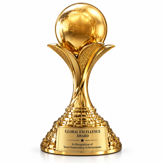 Orbital Crest | Customized Metal Recognition Trophy