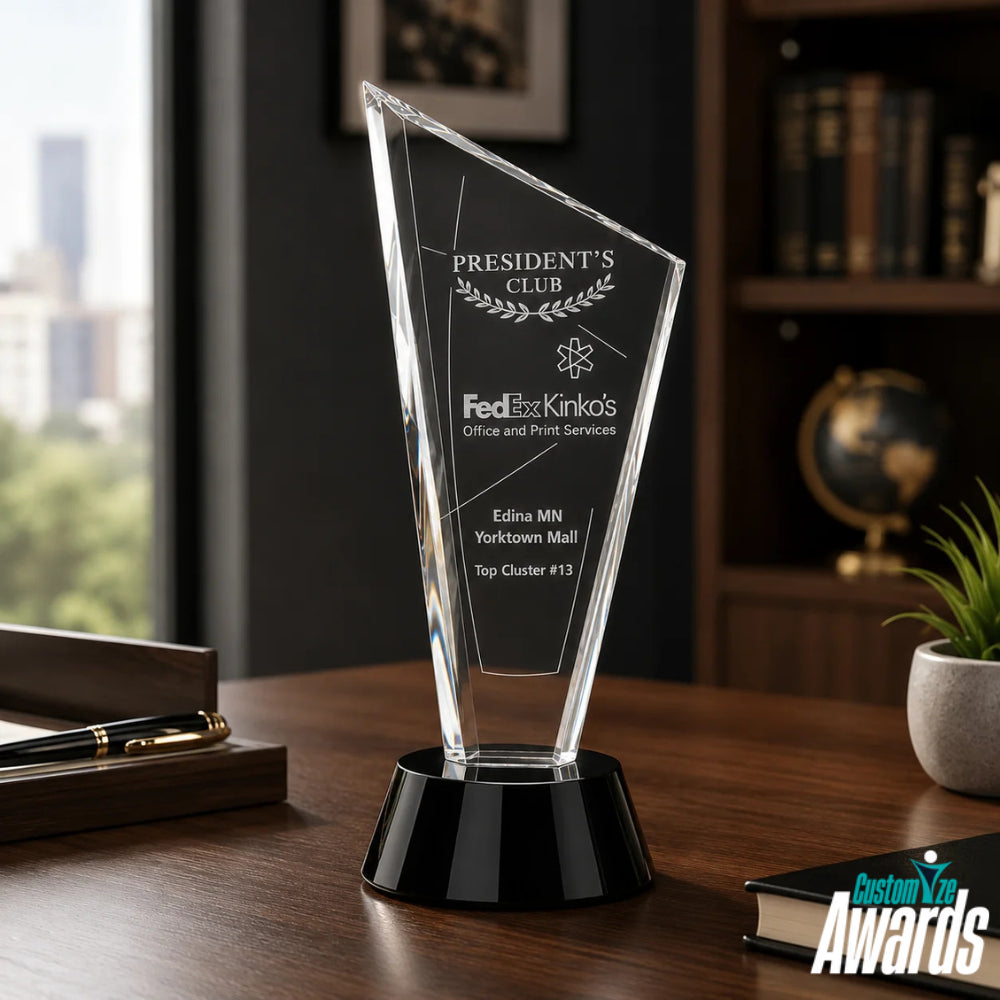 PersonalizedEngravedInvincibleCrystalAwardlifestyle