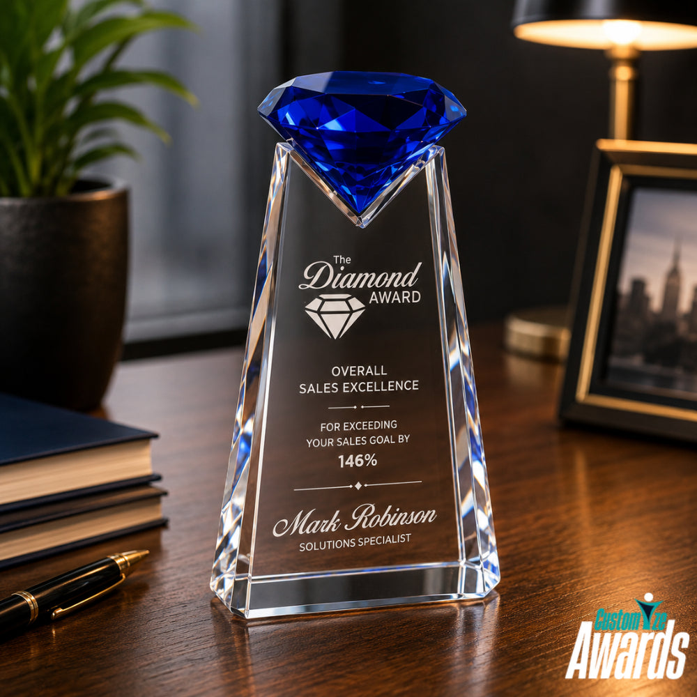 PersonalizedEssenceDiamondCrystalAwardlifestyle