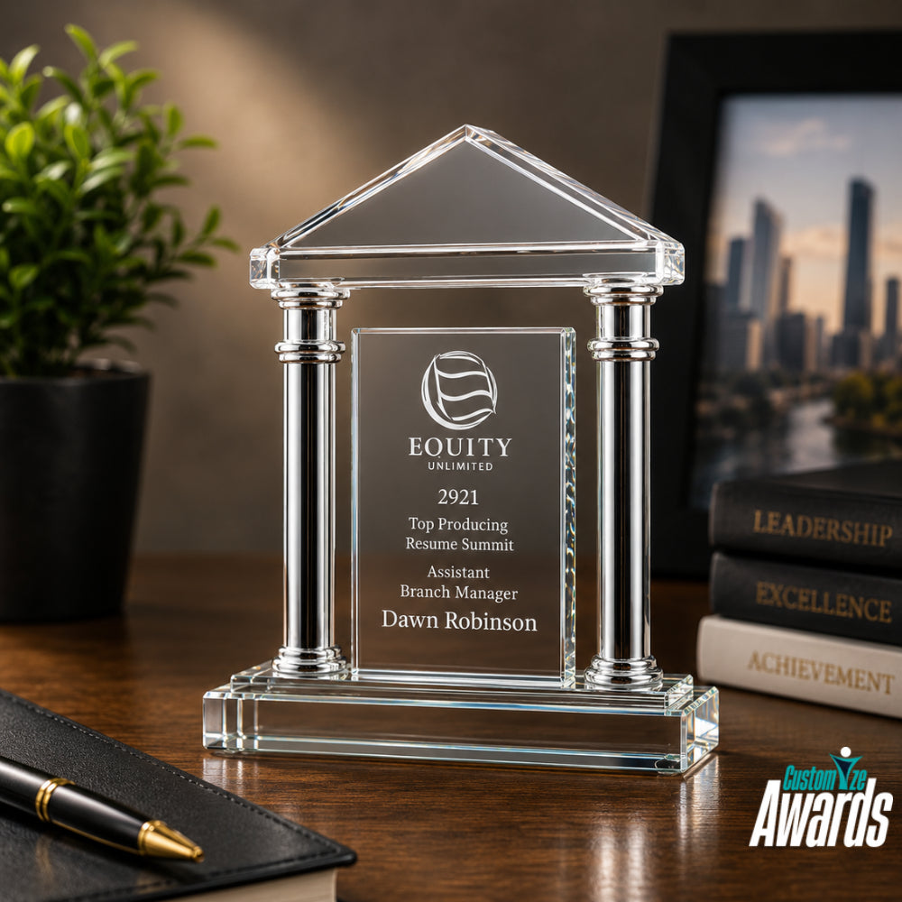 Pillar Crystal | Excellence Achievement Award